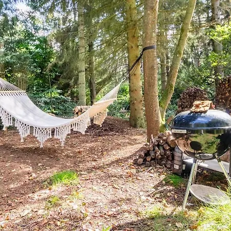 Luxe-Avontuur In Een Romantische Cabin In Het Bos Stekene Exterior photo