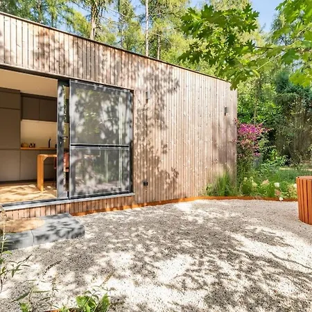 Luxe-Avontuur In Een Romantische Cabin In Het Bos Stekene Exterior photo